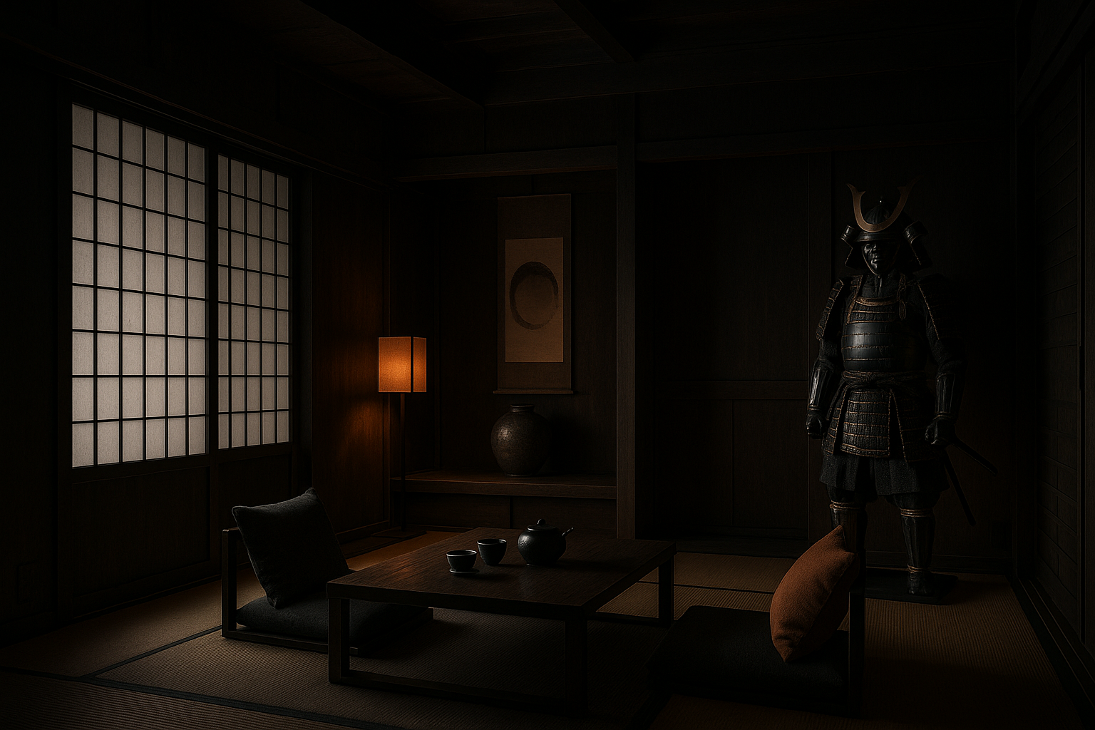 将軍 SHOGUN HOUSE — ダークウッドの侍スイート