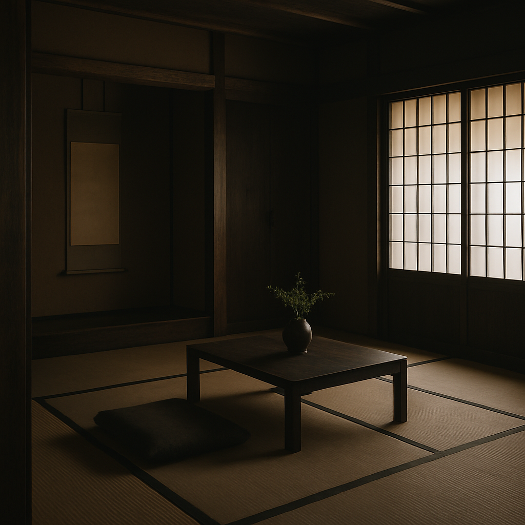 SAMURAIルーム — 畳と凛とした和の設えが静謐な空間を作る